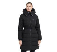 Dublin Women's Belted Longline Puffer Jacket in Black | Size: 10 Dublin Black 10