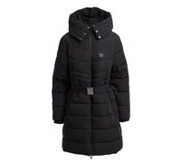 Dublin Women's Belted Longline Puffer Jacket in Black | Size: 12 Dublin Black 12