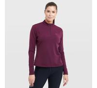 Dublin Women's Brushed Long Sleeve Mid Layer - Purple, Purple