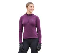 Dublin Women's Brushed Long-Sleeved Riding Top in Violet | Size: 12 Dublin Violet 12