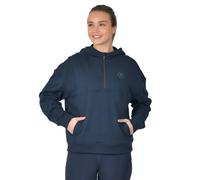 Dublin Women's Hooded Quarter Zip Fleece Top in Navy | Size: 10 Dublin Navy 10