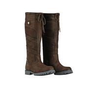 Dublin Women's Kennet Leather Boots in Chocolate | Size: 8 Dublin Chocolate 8