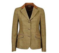 Dublin Womens/Ladies Albany Tweed Faux Suede Collar Tailored WB1428