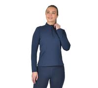Dublin Womens/Ladies Brushed Fitted Long-Sleeved Riding Base16 UK Navy WB2328