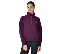 Dublin Women's Quarter Zip Fleece Top in Violet | Size: 12 Dublin Violet 12