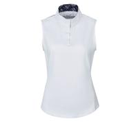 Dublin Women's Ria Sleeveless Competition Shirt in Off-White | Size: Medium Dublin Off-White M