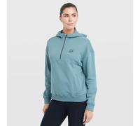 Dublin Women's The 1/4 Zip Hooded Fleece Pullover - Blue, Blue