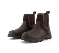 Dublin Yukon Quilted Short Boots Dark Brown - Ladies 3/36