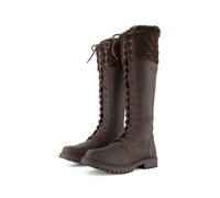 Dublin Yukon Quilted Tall Country Boots Chocolate Brown - Adults 3/36