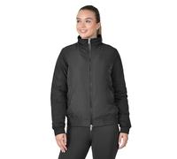 Dublin Women's Waterproof Windproof Long Sleeve Equestrian Jacket 16 (XL) Black