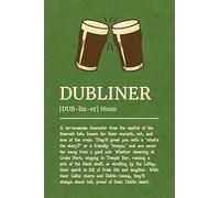 Dubliner Definition Art Print, Irish Culture Wall Decor, Dublin irish Pub Decor, Size A4
