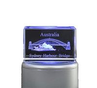 DubMag Crystal ornaments, 3d ornamentsCrystal Inside The Sculpture Sydney Bridge Opera House Crystal Souvenir Ornaments