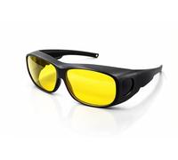 Dubofu UV400 Protection Safety Glasses - Enhance UV & Fluorescent Visibility for Home UV Flashlight Use & Inspection, ANSI Z87.1, Yellow Lens