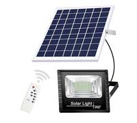 DuBom 100W-800W Solar Flood Light Outdoor Remote,6000K Bright LED,IP67 Waterproof Solar Power Security Light Auto On/Off Dusk to Dawn for Yard, Gazebo, Shed, Barn, Porch, Patio, Garage, Garden (150w)