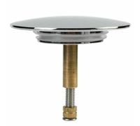 DuBom 70mm Bathroom Push Pop-Up Click Clack Plug Stopper,Bathroom Kitchen Adjustable Full Copper Chrome Push Pop-Up Click Plug