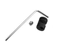 DuBom Folding Knife Thumb Stud ， Thumb Stud Replacement for Buck 110 Knife with Hex Wrench (Black-1pc)