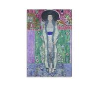 DuBom Gustav Klimt Painter Work（Adele Bloch Bauer） poster Canvas Wall Art Decorative Bedroom Modern Home Print Picture Artworkss 12x18inch(30x45cm)
