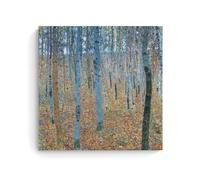 DuBom Gustav Klimt Painter Work（Forest of Beech Trees） poster Painting On Canvas Wall Art Scroll Picture Print Living Room Walls Decor Homes 16x16inch(40x40cm)