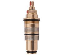DuBom Thermostatic Cartridge Replacement for Shower Bar,Replacement Brass Ceramic Disc Tap Valve Bar Repair Kit for Bathroom Kitchen Tap