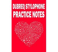 Dubreq stylophone Practice Notes Instrument Book Series notebook: music notebook