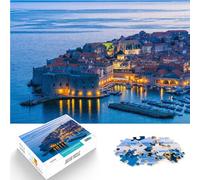 Dubrovnik 07teenager Jigsaw Puzzles 1000 Pieces for Educational Game Challenge Toy with Fully Interlocking Randomly Shaped Pieces 38x26cm