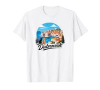 Dubrovnik Croatia/Cat Dubrovnik Value Graphic T-Shirt, Men, White, M