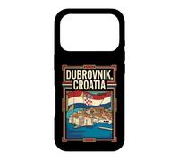Dubrovnik Croatia Flag Old Town Coastal Travel Graphic Case for iPhone 17 Pro