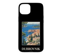 Dubrovnik Croatia Harbor Adriatic Coast Travel Design Case for iPhone 15 Plus