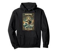 Dubrovnik The Voyager Tarot Card Mystical Fortress Pullover Hoodie
