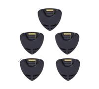 DUBTEDHOU Guitar Picks Holder, Guitar Pick Holder Plectrum Self Adhesive Triangle Shape Quick Storage 1/5/10 Pcs(2 Pcs)