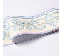 DUBTEDHOU Wallpaper Borders self Adhesive, 3D Removable Peel and Stick Wallpaper Border Multicolor 10.6x500cm(Gre)