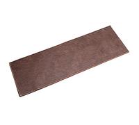 DUBTEDHOU Wipeable Washable Dual-Faux Leather Table Mats, Vintage Leather Table Runner Mats Brown,Dual-Sided Waterproof Placemats,non-slipwashablefoldable(120 * 30cm)