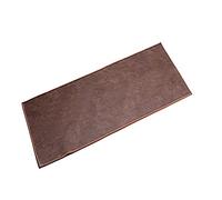 DUBTEDHOU Wipeable Washable Dual-Faux Leather Table Mats, Vintage Leather Table Runner Mats Brown,Dual-Sided Waterproof Placemats,non-slipwashablefoldable(80 * 33cm)