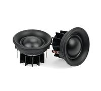 DUBTEDHOU Woofer With Aramid Fibre Cone, Pack of 2 10W 4/6/8 Ohm 40mm Tweeters Silk Film Speakers(8 Ohm 10W)
