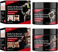 DUBUSH Abs Sculpting Cream,Fat Burner Sweat Cream,Muscle Growth Enhancement Hot Cream,Anti Cellulite Firming Cream for Belly and Arms,Slimming Cream for Women and Men