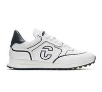 Duca del Cosma Mens Flyer Waterproof Leather Golf Shoes - White/Navy - UK 9