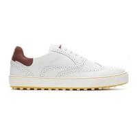 Duca del Cosma Mens Regent Leather Golf Shoes - White - UK 9