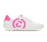 Duca Del Cosma Womens Queenscup Waterproof Spikeless Golf Shoes - White - UK 6