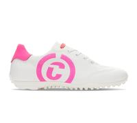 Duca Del Cosma Womens Queenscup Waterproof Spikeless Golf Shoes - White - UK 5