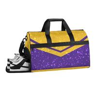 ducanll Abstract Gym Bag for Womens Mens with Shoes Compartment, Geometric Patterns Duffle Bag for Airplane Sport Gym Tote Bags Yoga Waterproof Weekender Travel Bag