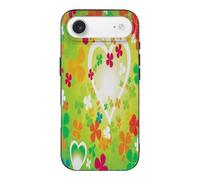 ducanll Cartoon Clover iPhone 17 Air Case, Shockproof Military-Grade Protection, Love Art Phone Case for iPhone 17 Air Case.6.5" 2025