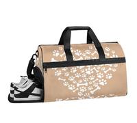 ducanll Love Travel Duffle Bag Large Gym Tote Bag for Women, Weekender Bag Carry on Bag for Airplane, Print Pattern Personal Item Travel Bag