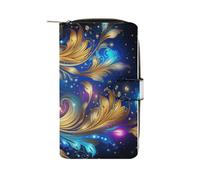 ducanll Paisley Desgin Wallet for Women Wallet Women Leather with ID Credit Card Holder Zipper Coin Floral Pattern Wallet Women Small wtih Business Card Holder