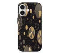 ducanll Vintage iPhone 17 Shockproof Military-Grade Protection, Machine Style Phone Case for iPhone 17, 6.3 inch 2025