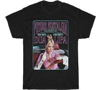 ducao Dua Lipa - Future Nostalgia - Artist Mens Tshirt Size L Black