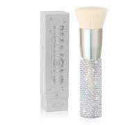 DUcare Rhinestone Foundation brush Diamond Bling Makeup Tanning Brush Flat Top Kabuki Brush, Synthetic Professional Liquid Blending Mineral Powder Makeup Tools