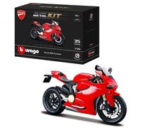 Ducati 1199 Panigale Red Plastic Kit 1:12 Model BBURAGO