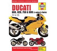Ducati 600, 620, 750 & 900 2-Valve V Twins: Service and Repair Manual, 1991 to 2005