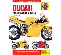 Haynes – Ducati 748, 916 & 996 4-valve V-Twins (94 - 01) – Repair Manual – Paperback