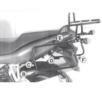 Ducati 944 ST2/ST3/ST4 (1997-2003) Complete Carrier Set - Black HEPCO & BECKER